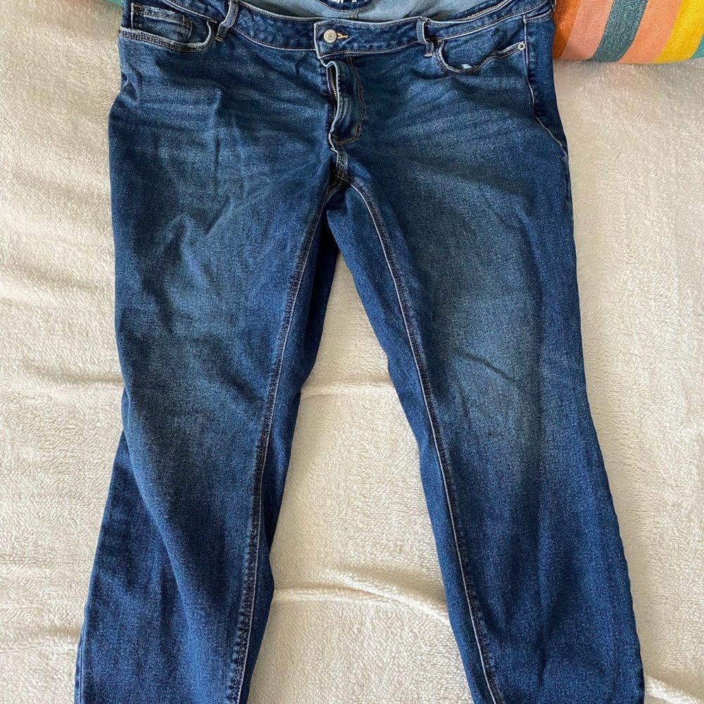 Old Navy, 22 Mid Rise Rock star super skinny jeans